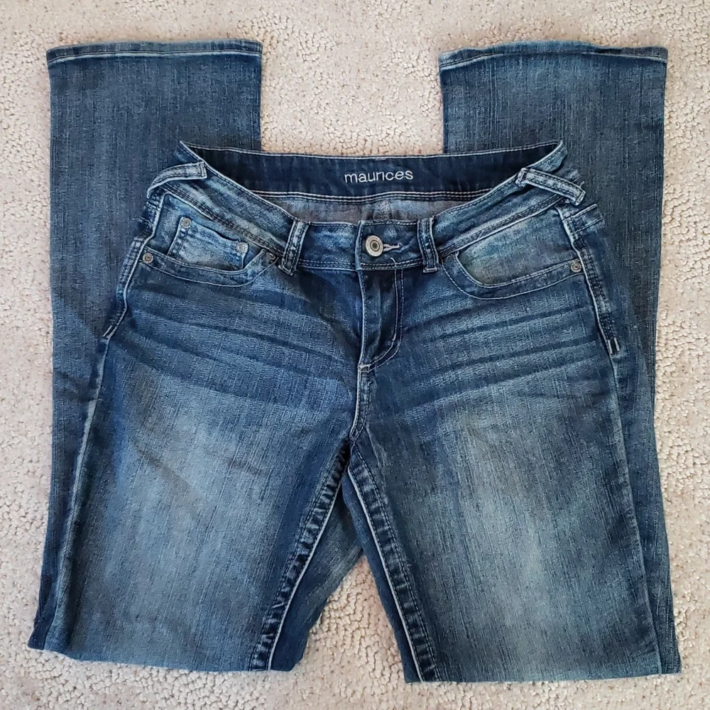 Maurices blue, denim jeans size 4. Excellent pre owned condition. - Picture 1 of 5